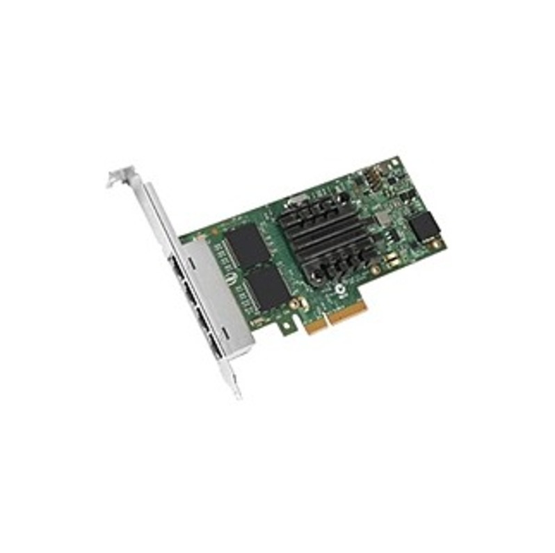Dell Intel Ethernet I350 QP 1Gb Server Adapter - PCI Express 2.0 X4 - 4 Port(s) - 4 - Twisted Pair - 10/100/1000Base-T - Plug-in Card