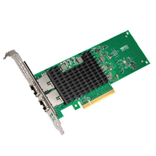 Image of Dell HD44M Intel X710-T2L Dual Port Network Adapter - Plug-in Card - Low Profile - Pci Express 3.0 X8 - Wired - Fast Ethernet - Gigabit Ethernet - 10