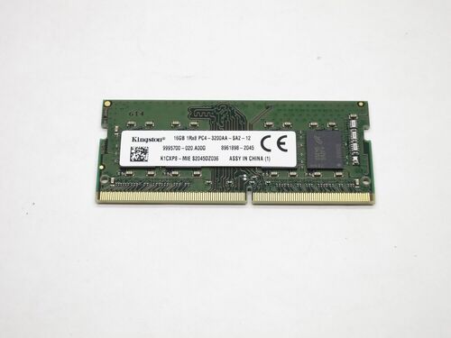 Kingston K1CXP8-MIE Memory Module - 16 GB - 3200 Mhz - DDR4 - 1RX8
