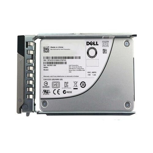 Image of Dell 00DJ5 DC S4620 480 GB SATA 2.5-Inch Solid State Drive - Hot Swap - Mixed Use TLC - 6Gbps - For 14G, 15G PowerEdge Server