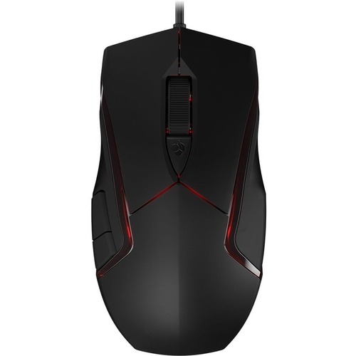 CHERRY MC 3.1 Corded Mouse Gaming - Optical - Cable - Black - USB 2.0 - 12000 Dpi - Scroll Wheel - 6 Button(s) - 6 Programmable Button(s) - Symmetrica