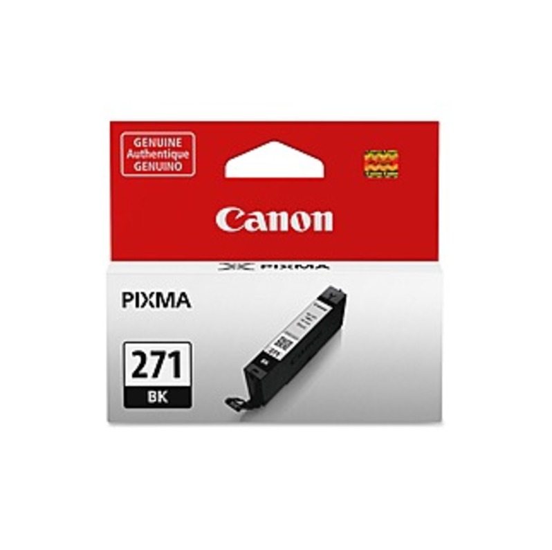 Image of Canon CLI-271BK Original Ink Cartridge - Inkjet - Standard Yield - Black