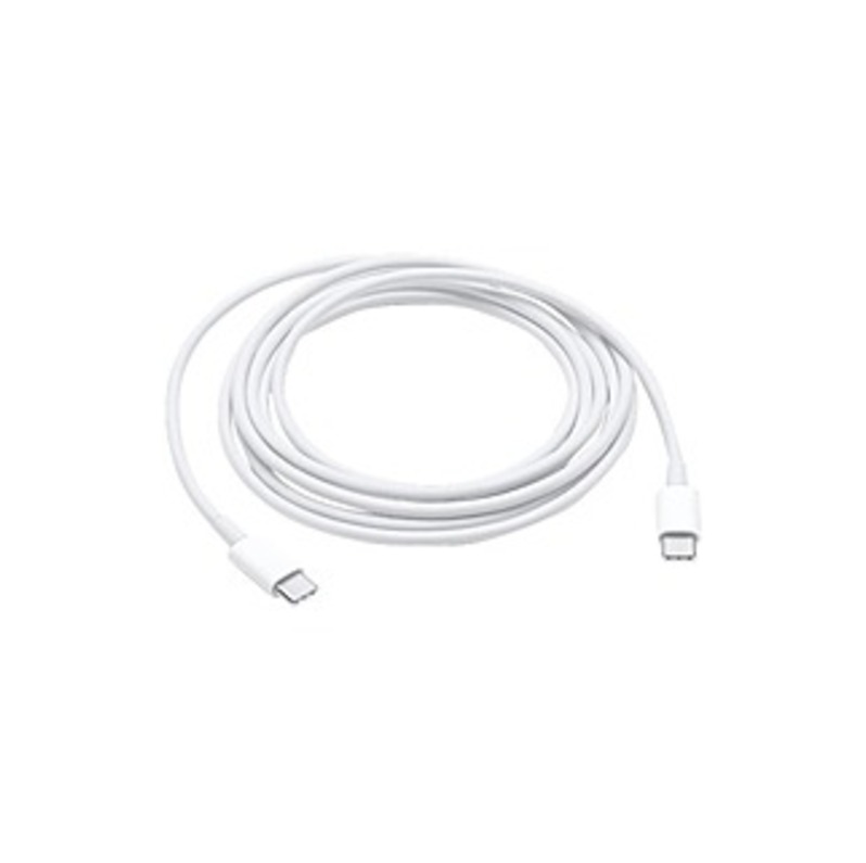 Image of Apple USB-C Charge Cable (2m) - 6.56 ft USB Data Transfer Cable for MacBook, MacBook Pro - First End: 1 x USB 2.0 Type C - Male - Second End: 1 x USB