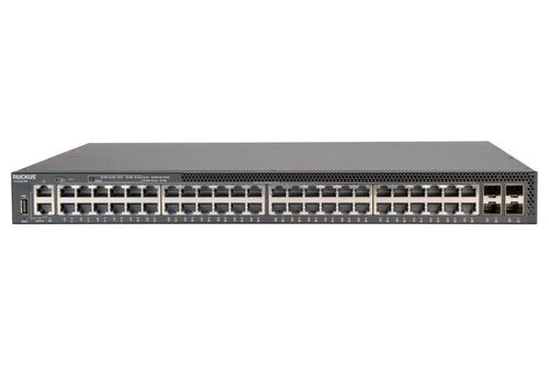 Image of RUCKUS ICX8200-48P Entry-Level Plus Access 48-Ports 1G PoE Switch - 296 Gbps Switching - 25 x GbE SFP28 Ports - PoE+ - RoHS