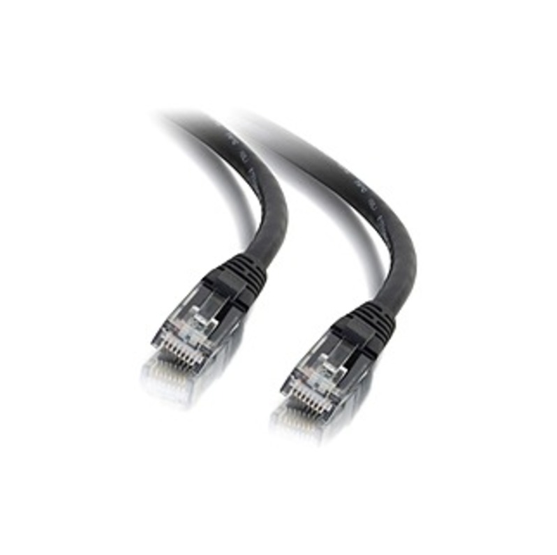 C2G 10ft Cat6 Ethernet Cable - Snagless Unshielded (UTP) - Black - RJ-45 Male - RJ-45 Male - 10ft - Black