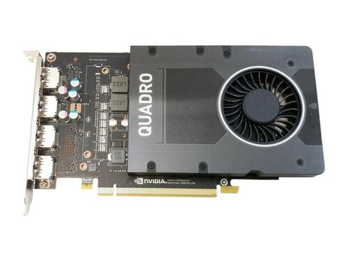 Image of Dell 2G8WC Nvidia Quadro P2200 5GB Graphics Card - GDDR5X - PCI Express x16 3.0 - Full-Height