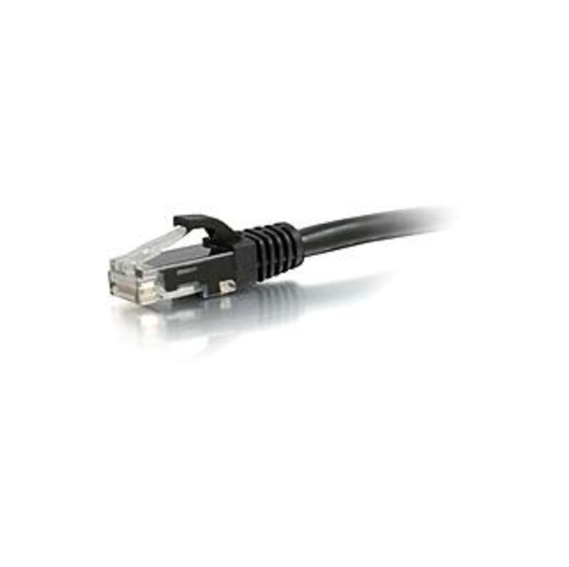 C2G 6ft Cat6a Snagless Unshielded (UTP) Ethernet Cable - Cat6a Network Patch Cable - PoE - Black - Category 6a For Network Device - RJ-45 Male - RJ-45