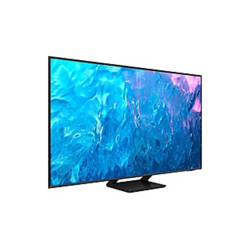 Image of Samsung Q70C QN75Q70CAF 75" Class Q70C Smart LED TV 2023 - 4K UHDTV - Black - HLG, HDR10+, Quantum HDR - Quantum Dot LED Backlight - Bixby, Alexa, Goo