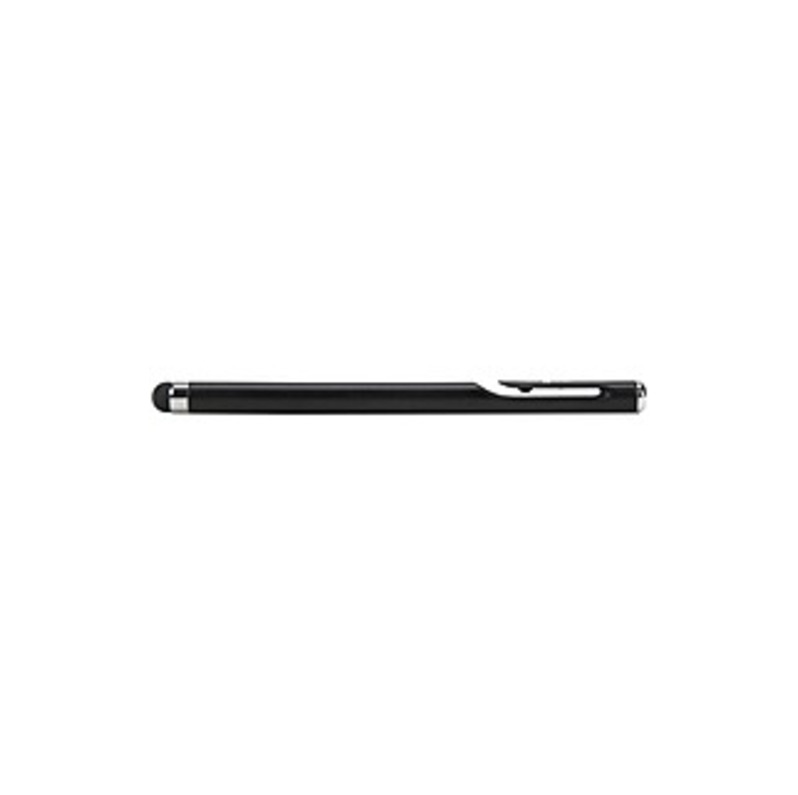 Image of Targus Antimicrobial Smooth Gliding Standard Stylus - Capacitive Touchscreen Type Supported - Black - Smartphone, Tablet Device Supported