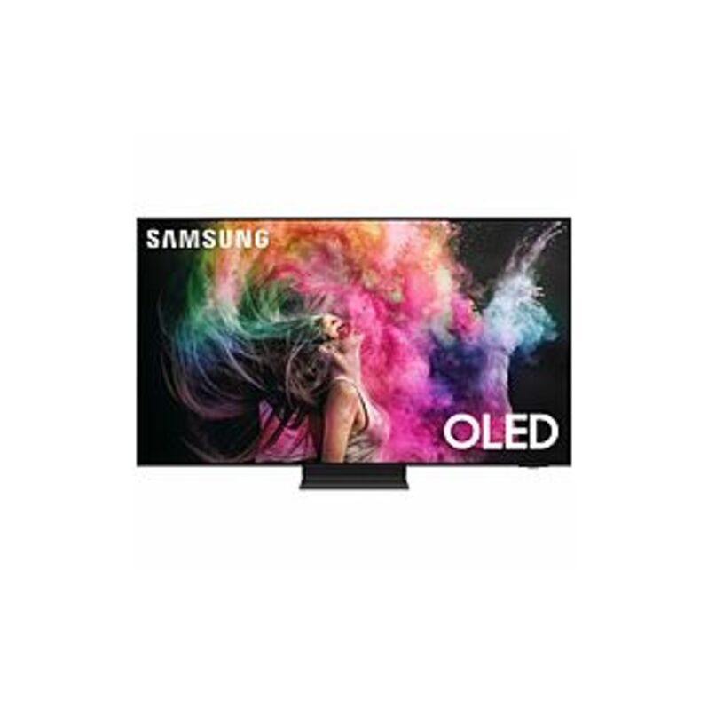 Image of Samsung 9 QN65S95CAF 65" Class S95C Smart OLED TV - 4K UHDTV - Titan, Black - Bixby, Google Assistant, Alexa Supported - TV Plus - Dolby, Dolby Atmos,