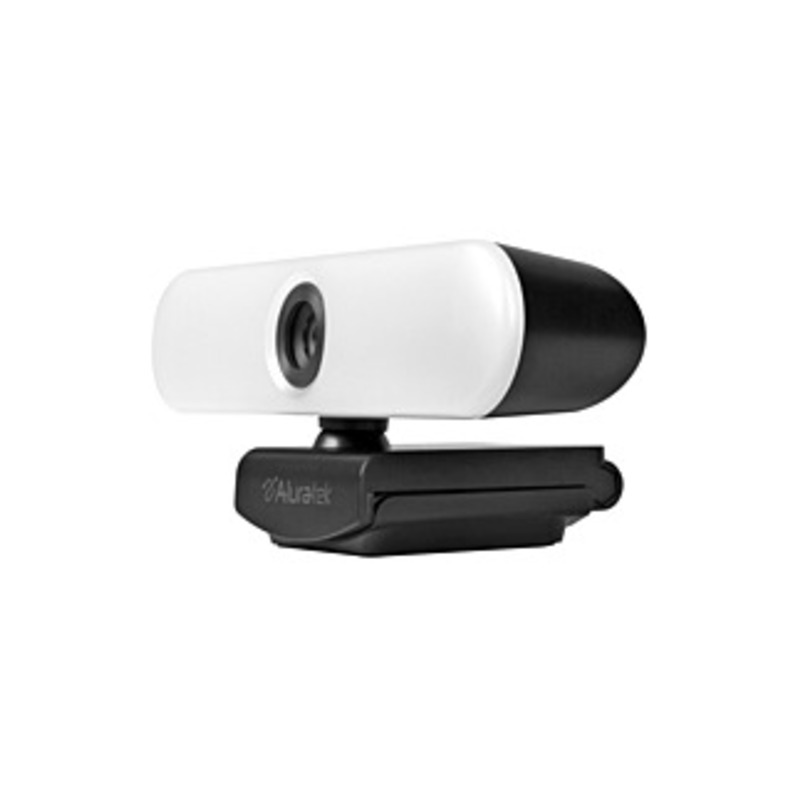 Aluratek AWCL4KFL Webcam - 8 Megapixel - 30 Fps - USB 2.0 Type A - 3840 X 2160 Video - CMOS Sensor - Auto-focus - 90° Angle - Widescreen - Microph