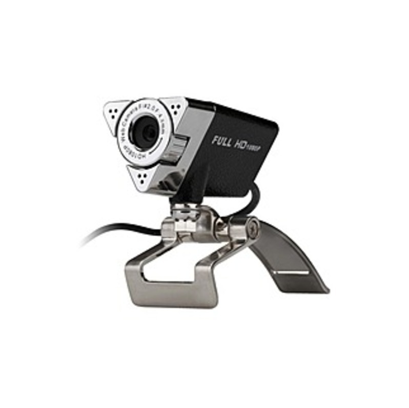 Aluratek AWC01F Video Conferencing Camera - 2 Megapixel - 30 Fps - Black - USB 2.0 - 15 Megapixel Interpolated - 1920 X 1080 Video - CMOS Sensor - Man