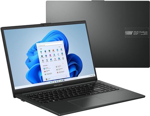 Asus Vivobook Go E1504FA-OS54 15.6-Inch Laptop - AMD Ryzen 5 7520U - 2.8 GHz - 16 GB RAM - 512 GB Solid State Drive - Windows 11 Home - Mixed Black