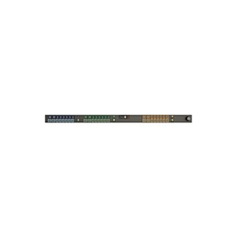 Geist MN01D9W1-48PZB8-6PS15B0A10-S 48-Outlets PDU - Metered - 3P+E (IP44) - 36 X U-Lock IEC 60320 C13, 12 X U-Lock IEC 60320 C19 - 230 V AC - 0U - Ver