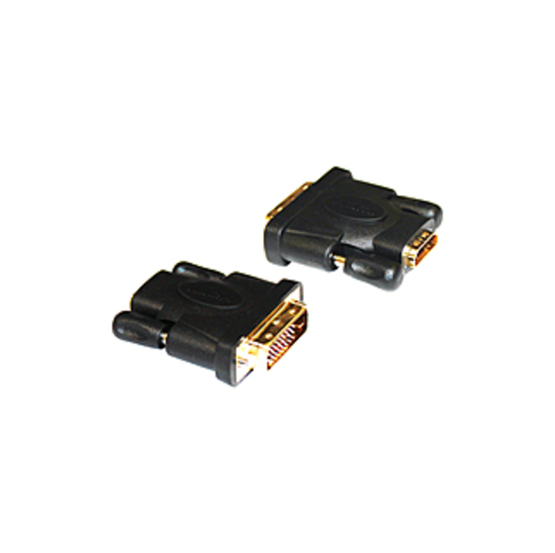 Image of CLEARLINKS CL-HDMI/DVI-FM Premium Gold Female HDMI to Male DVI (24+1) Adapter - 1 x HDMI Digital Audio/Video Female - 1 x 24-pin DVI Digital Video Mal