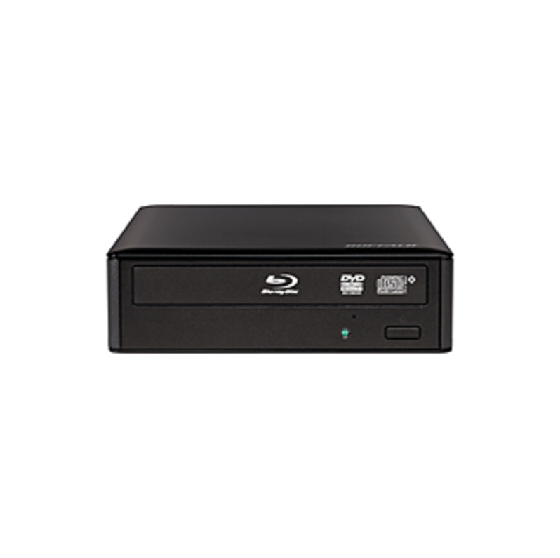 Buffalo MediaStation 16x Desktop BDXL Blu-Ray Writer (BRXL-16U3) - Blu-ray, DVD & CD - Video Upscaling - CyberLink Media Suite