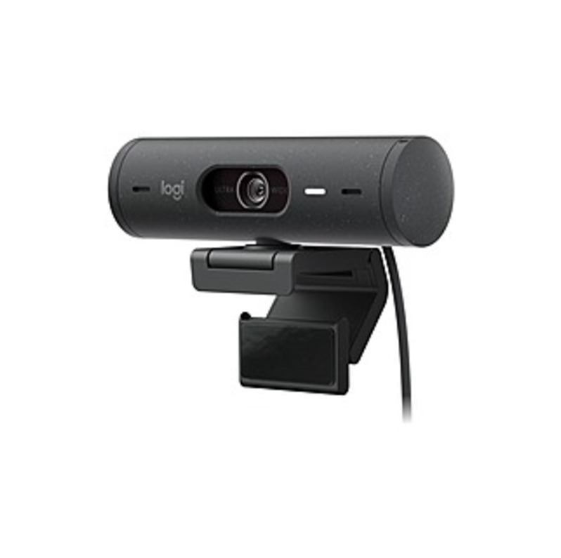 Logitech BRIO 505 Webcam - 4 Megapixel - 60 Fps - Graphite - USB Type C - 1920 X 1080 Video - Auto-focus - 90° Angle - 4x Digital Zoom - Microphon