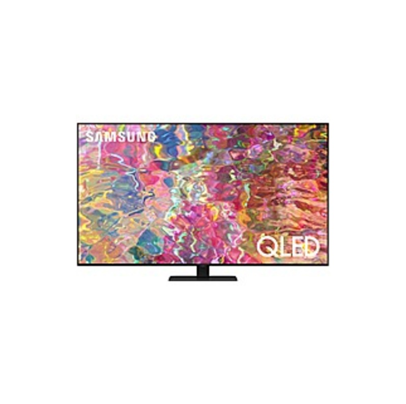 Q80B AF 49.5"" Smart LED TV 2022 - 4K UHDTV - Titan Black, Sand Black - HLG, HDR10+ - Quantum Dot LED Backlight - Bixby, Google Assista - Samsung QN50Q80B
