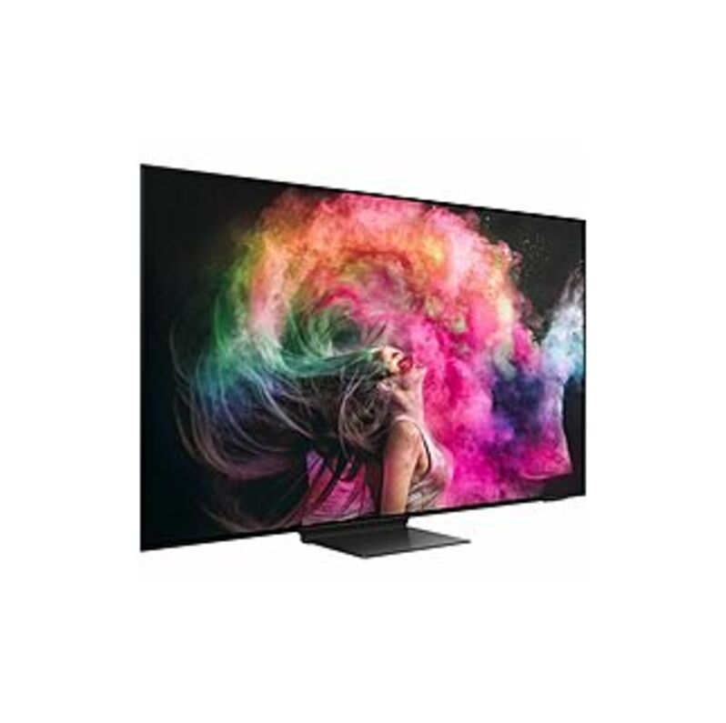 Image of Samsung 9 QN55S95CAF 55" Class S95C Smart OLED TV - 4K UHDTV - Titan, Black - Bixby, Google Assistant, Alexa Supported - TV Plus - Dolby, Dolby Atmos,