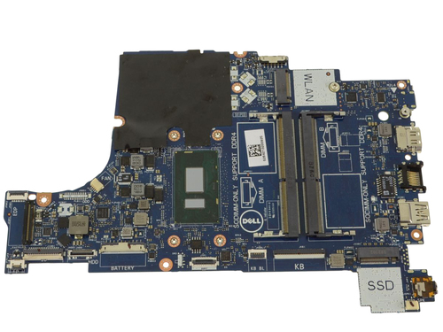 Dell  CAL50/DAL10 LA-F116P Latitude 3490/3590 Laptop Motherboard With Intel Core i5-8250U CPU - Integrated Graphics - Dual Channel DDR4
