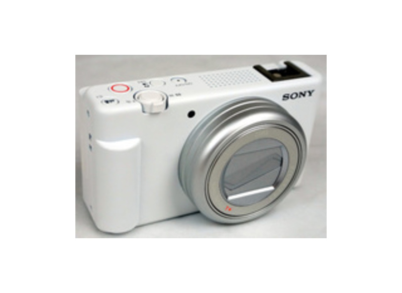 Sony ZV1M2/W ZV-1 II 20.1-Megapixel Digital Vlog Camera - 4K - 29.97 Frames Per Second - 2.8x Optical Zoom - ZEISS Lens -2.4GHz Wi-Fi - White