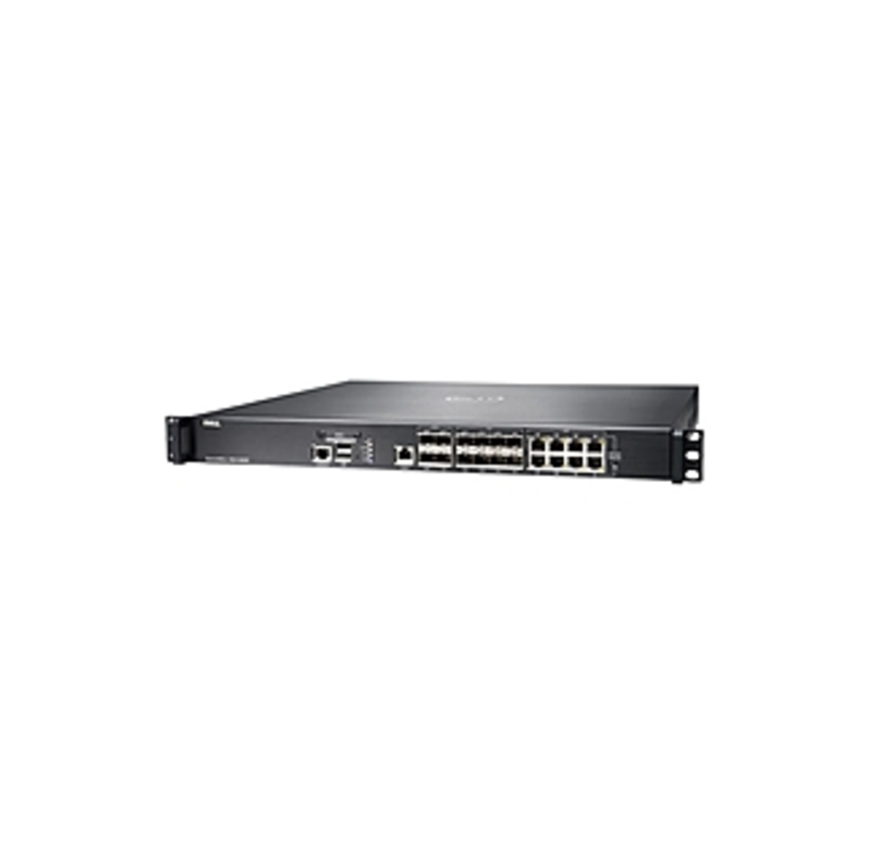 Image of SonicWALL NSA 6600 - 8 Port Gigabit Ethernet - USB - 8 x RJ-45 - 13 - 8 x SFP - 4 x SFP+ - Manageable - Rack-mountable