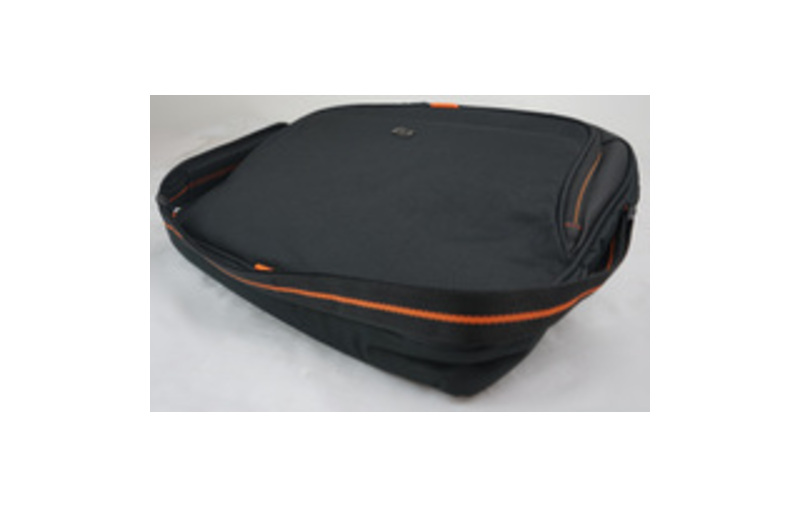 Solo Carrying Case (Briefcase) For 15.6 Apple IPad Notebook - Orange, Black - Polyester Body - Handle, Shoulder Strap - 11.8 Height X 16 Width X 2