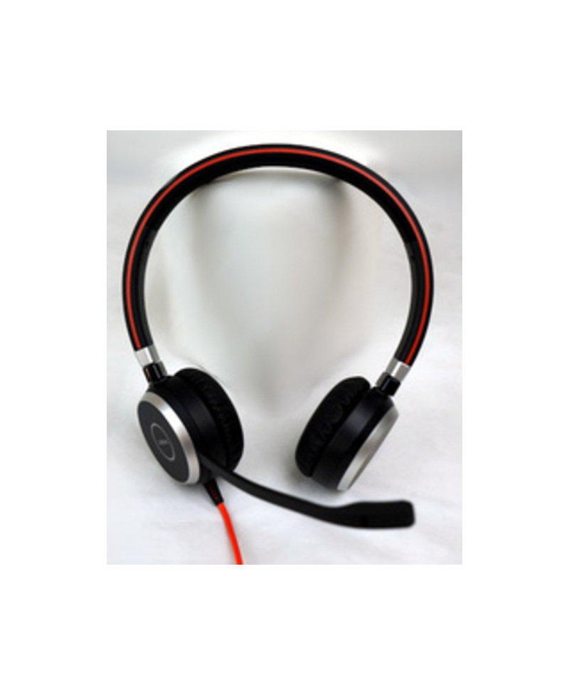 Jabra EVOLVE 40 MS Headset - Stereo - USB Type C - Wired - 32 Ohm - 150 Hz - 7 KHz - Over-the-head - Binaural - Supra-aural - Electret, Condenser, Uni