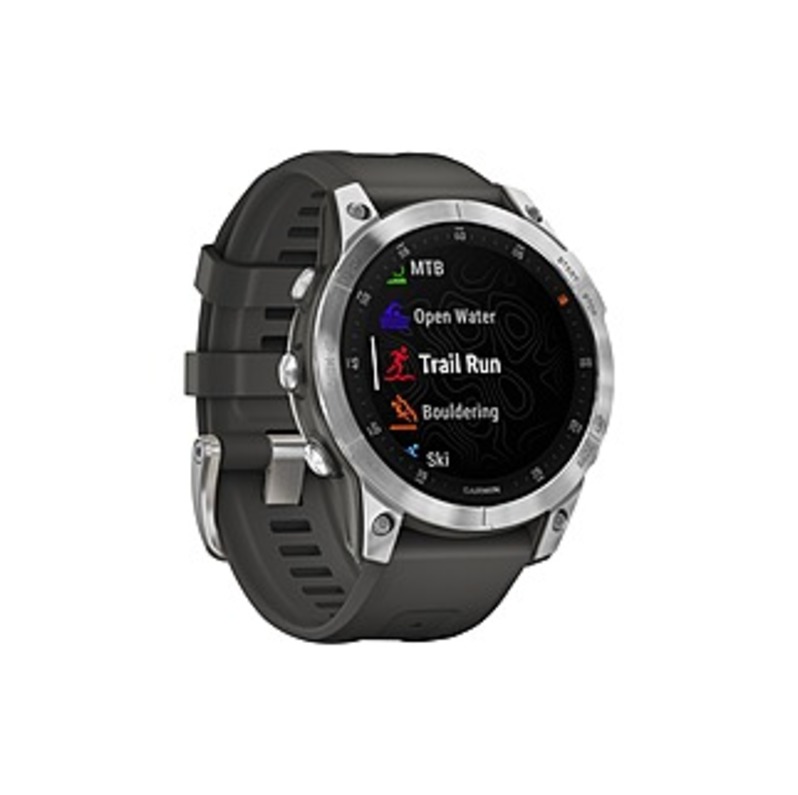 Image of Garmin epix Smart Watch (Gen 2) 47mm - Heart Rate Monitor, Pulse Oximeter Sensor, Barometer, Altimeter, Digital Compass, Gyro Sensor, Accelerometer, T