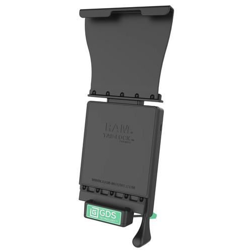 Ram Mounts RAMGDSDOCKLV2AP24U GDS Locking Vehicle Dock - For Apple IPad Pro 12.9-inch 3rd To 5th Gen - High Strength Composite - USB Type-C