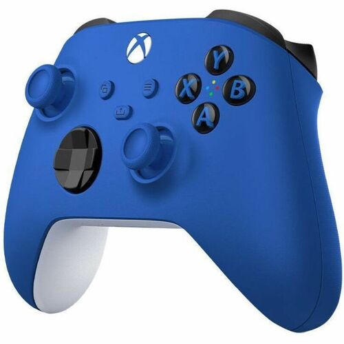 Image of Microsoft Xbox Wireless Controller - Wireless - Bluetooth - USB - Xbox Series X, Xbox Series S, Xbox One, PC, Android, iOS, Tablet - Shock Blue