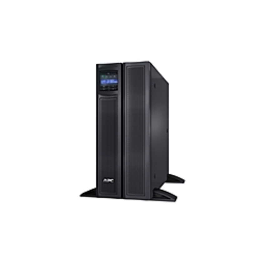 APC By Schneider Electric Smart-UPS X 3000VA Short Depth Tower/Rack Convertible LCD 208V - 4U Rack-mountable - 3 Hour Recharge - 6.30 Minute Stand-by