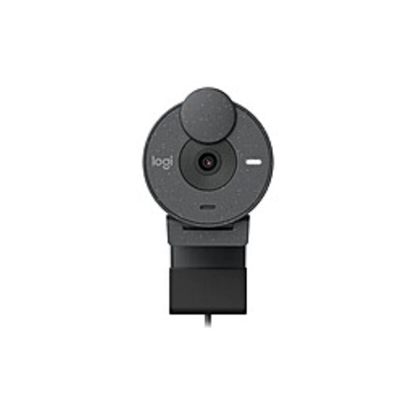 Logitech BRIO Webcam - 2 Megapixel - 30 Fps - Graphite - USB Type C - 1920 X 1080 Video - Fixed Focus - Microphone - Computer