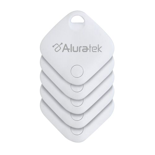 Image of Aluratek ATAG05F Track Tag (5 Pack) for Apple Devices - Internal Speaker - 1x CR2032 Battery