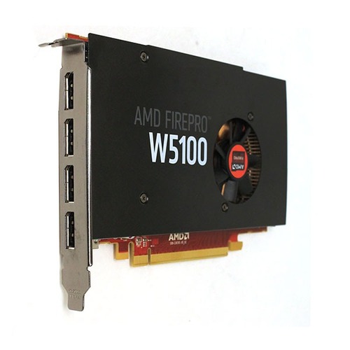 Image of Dell Firepro W5100 W2C47 4 GB 4K Workstation Graphics Card - 128-Bit - GDDR5 - PCI Express 3.0 x 16