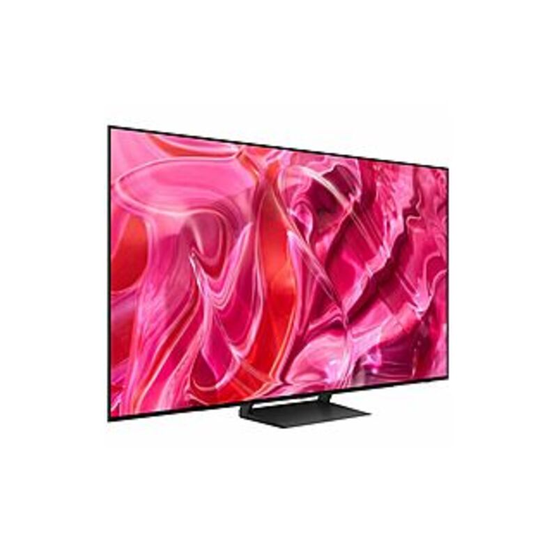 Image of Samsung 9 QN65S90CAF 65" Class S90C Smart OLED TV - 4K UHDTV - Titan, Black - Bixby, Alexa, Google Assistant Supported - TV Plus - Dolby Atmos, Dolby,
