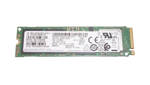 Image of Lenovo 01FR594 256 GB Solid State Drive for Ideacentre 510A - Triple Level Cell - PCI Express NVMe 3.0 x4 - M.2 2280