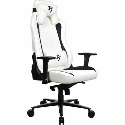 Image of Arozzi Vernazza Gaming Chair - For Gaming - Synthetic PU Leather - White