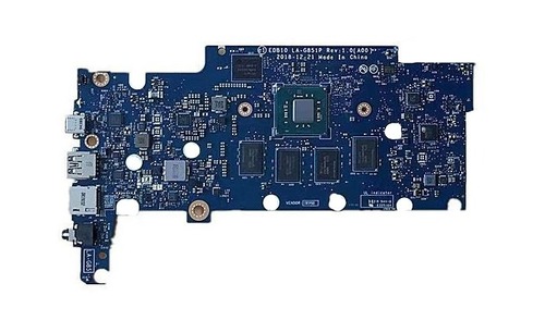 Dell  Intel Celeron N4120 4 GB Laptop Motherboard for Chromebook 3100 With USB and USB-C Ports without WWAN - Integrated Graphics - LPDDR4 - 32 G