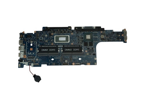 Dell  Laptop Motherboard - Intel Core Ultra 5 135H, vPro - Nvidia RTX 500 Ada Generation 4GB GDDR6 - Dual-Channel DDR5 SO-DIMM Compatible
