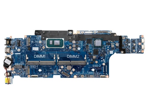 Dell  Laptop Motherboard - 11th Gen Intel Core i7-1185G7 - Nvidia T500 2GB GDDR6 - Dual-Channel DDR4 SO-DIMM Compatible