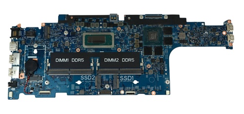 Dell  Laptop Motherboard - 13th Gen Intel Core i9-13900H, vPro - Nvidia RTX 2000 Ada Generation 8GB GDDR6 - Dual-Channel DDR5 Compatible - TAA Co