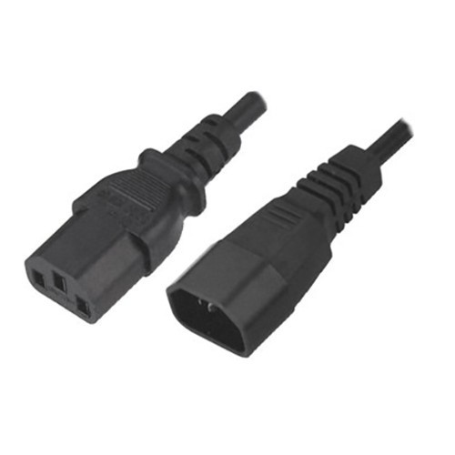 Juniper Networks CBL-EX-PWR-C13-C14 Power Extension Cord - Black - For Network Switch, PDU
