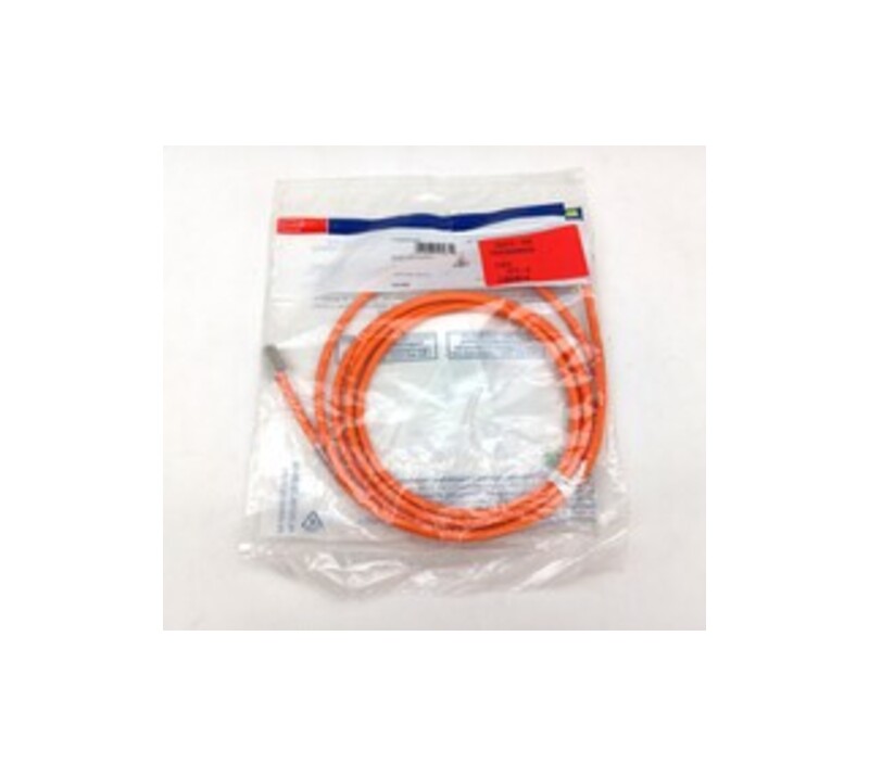 10ft Atlas-x1 Cat 6a Slimline Boot Patch Cord - Orange