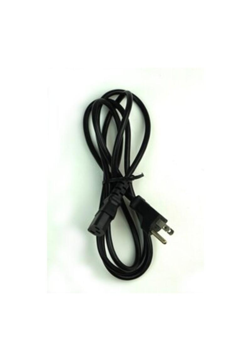 Quiktron 2306-03130-006 Universal Power Cord - 6 feet - 18 AWG - NEMA 5-15P to IEC320C13