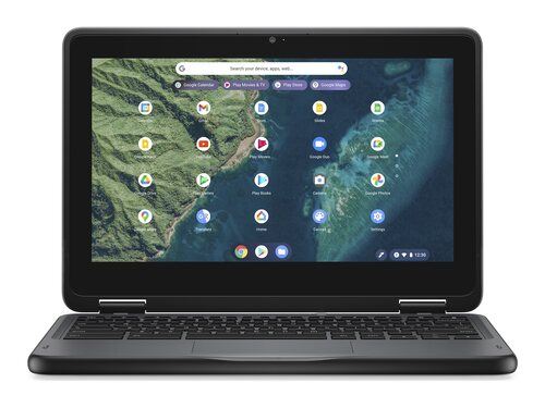 Dell Chromebook 3000 3110 DYMW4 11.6 inches Touchscreen Convertible 2 in 1 Chromebook - Gray - HD - Intel Celeron N5100 - 8 GB RAM - 64 GB Flash Memor