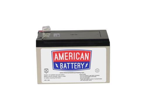 ABC RBC4-ABC Replacement Battery Cartridge - Maintenance-free Sealed Lead Acid - 12 Volts