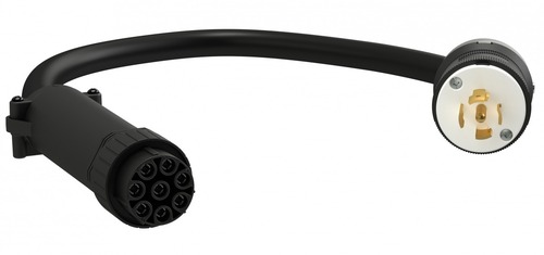 Geist CSN-S02A3-03000-2TL56A-S FSC3N001 Standard Power Cord - 230 Volts AC / 30 Amps, 415 Volts AC - 10 Feet Cord Length - NEMA L22-20P / Universal Co