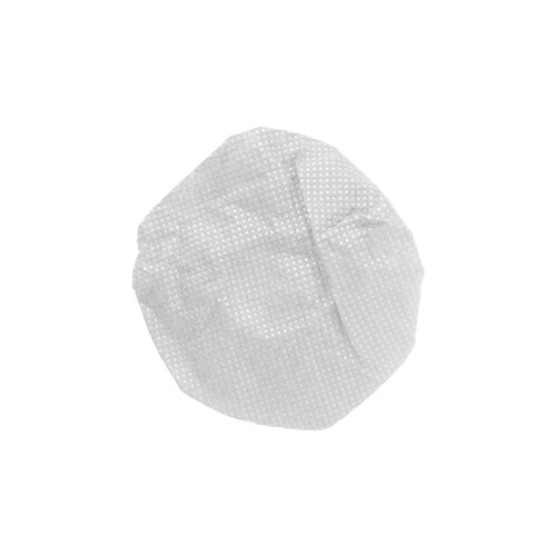 HamiltonBuhl HYGENX45 Disposable Ear Cushion Covers - 50 pairs - Hypoallergenic Polyester Weave - White