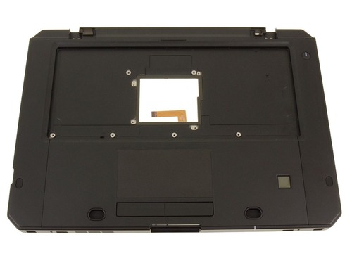 Dell R00X1 Laptop Palmrest Chassis C-shell Cover and Touchpad Assembly With Fingerprint Reader - Black